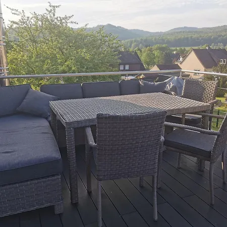 Apartment Harzblick Am Waldesrand Hahausen
